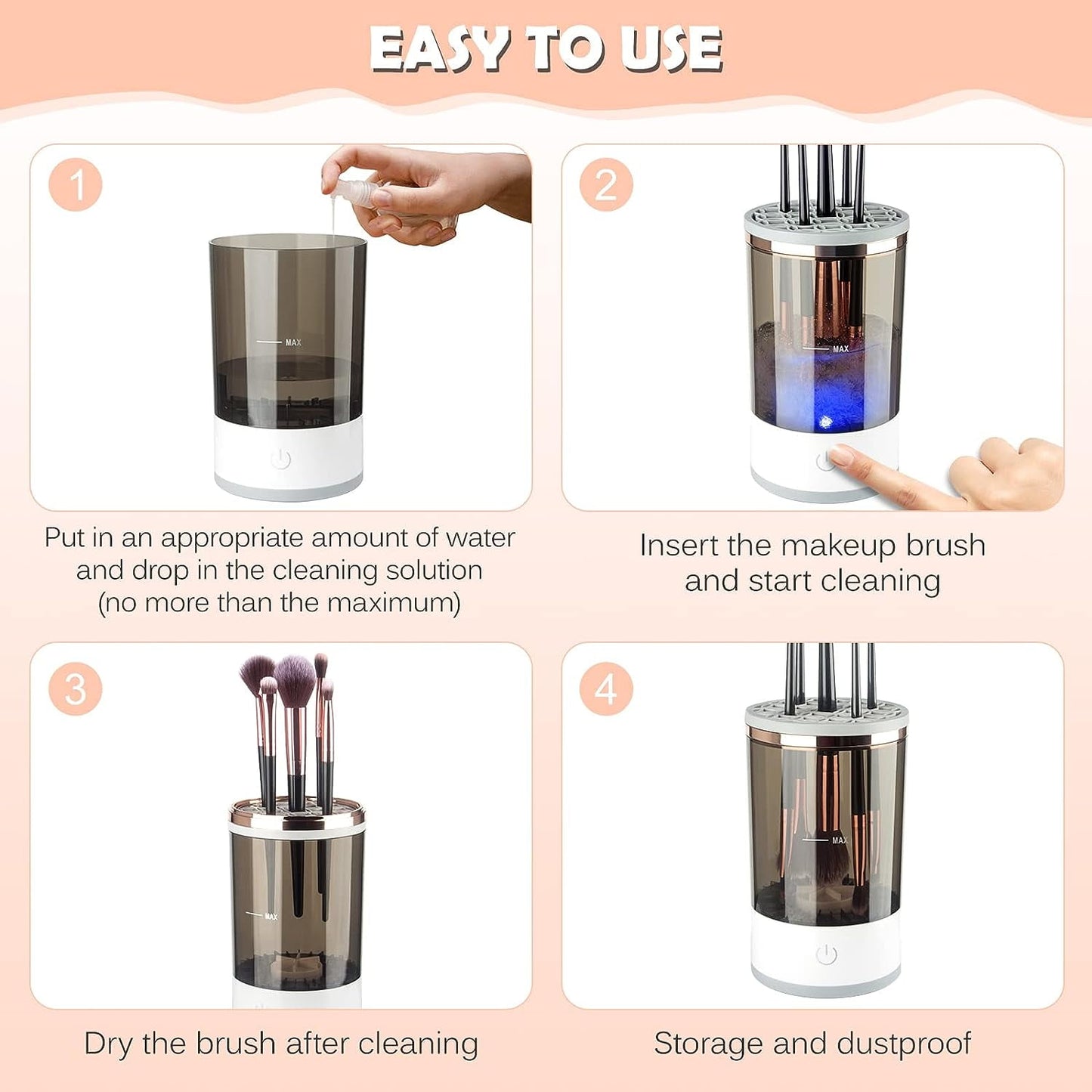 tecno cosmetic brush cleaner