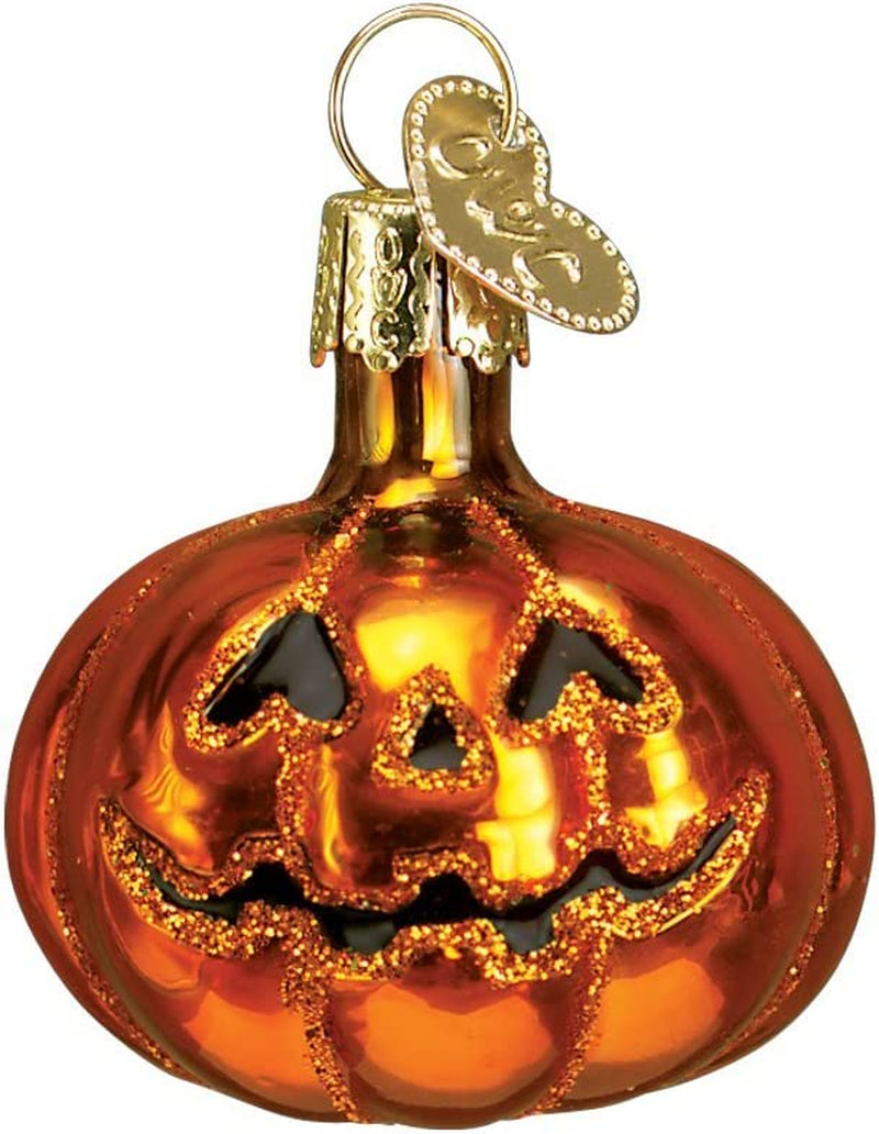 Ornaments: Halloween Decorations Glass Blown Ornaments for Christmas Tree, Miniature Halloween